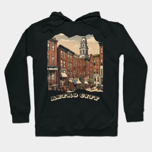 RETRO CITY BALTIMORE DESIGN Hoodie